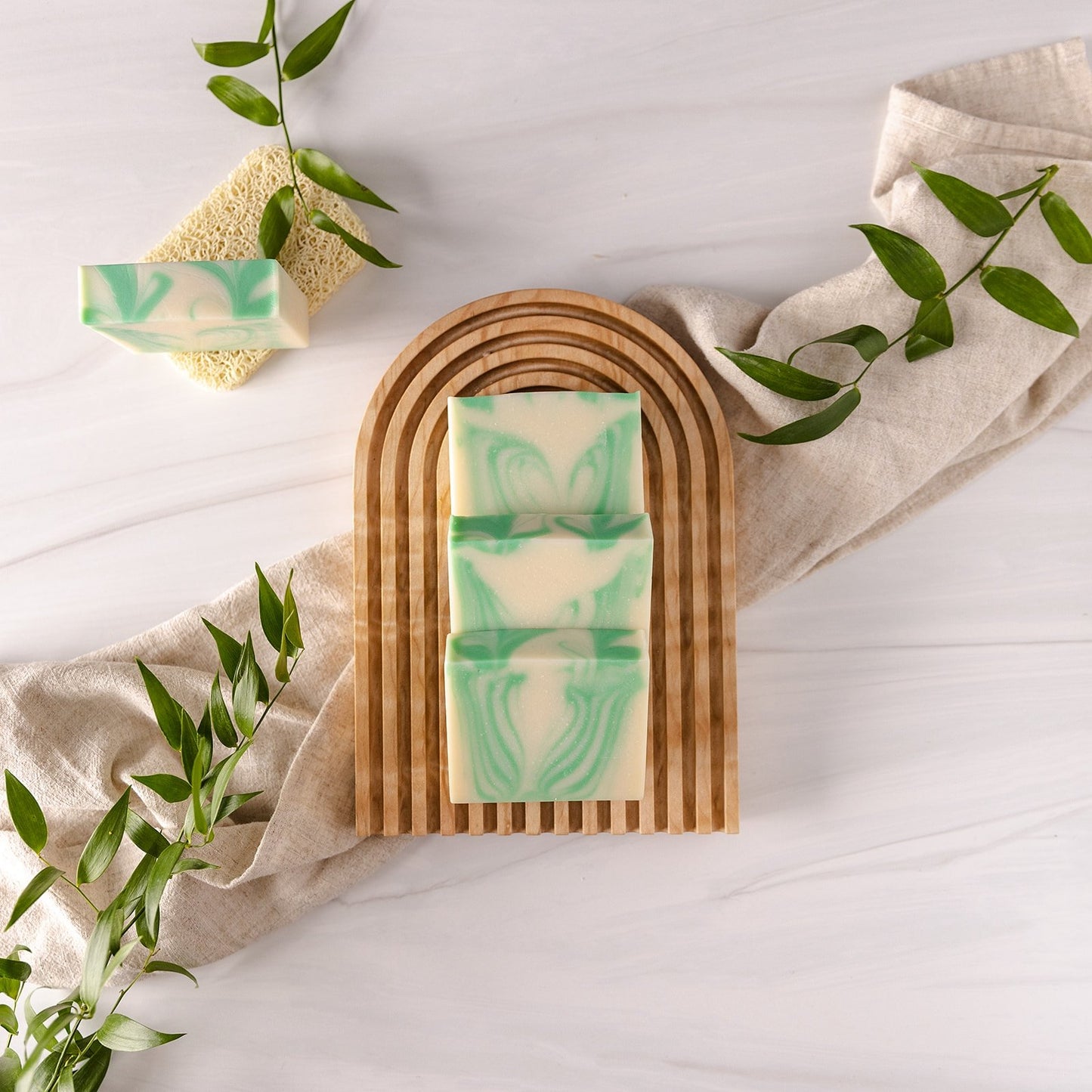 Teakwood Aloe Vera Artisan Soap