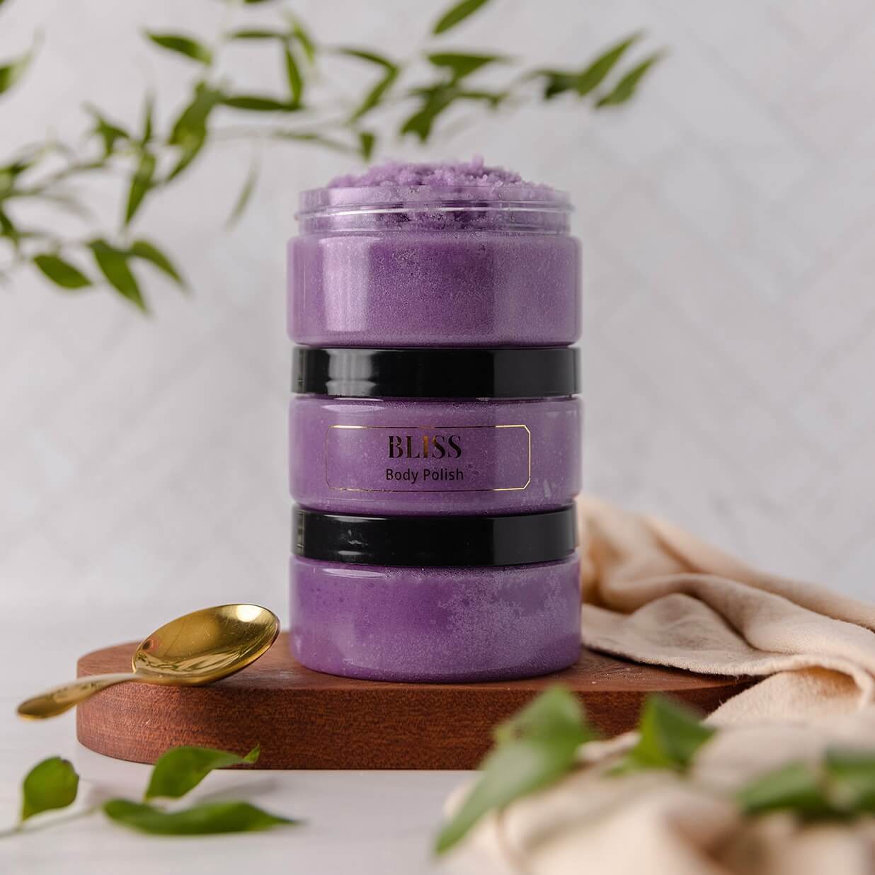 purple fig body polish