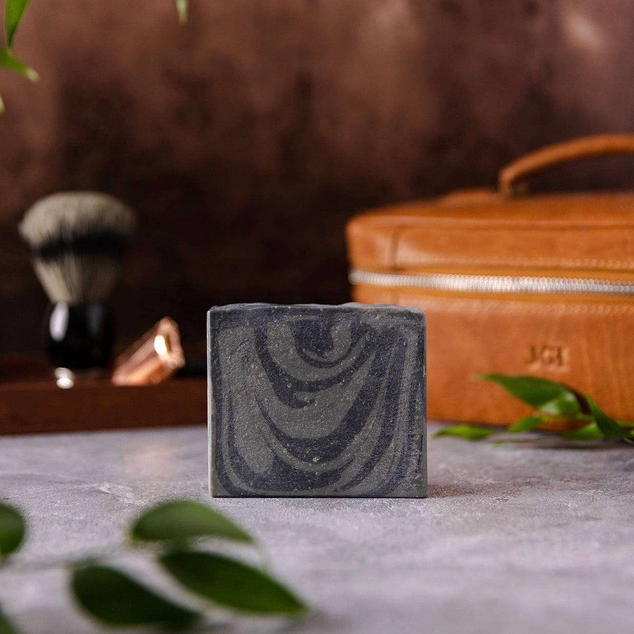 Barbershop Men's Charcoal Artisan Soap