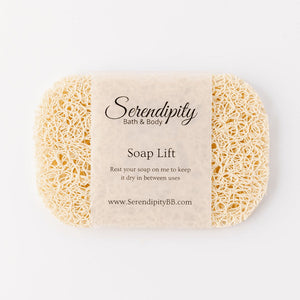 SEASIDE ESCAPE natural loofah sponge soap